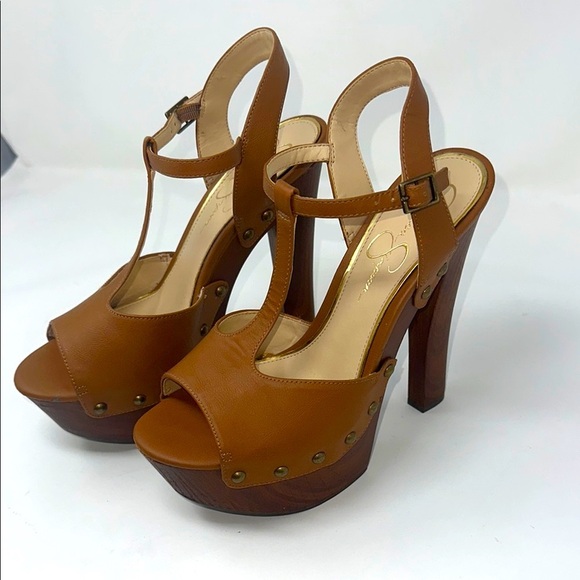 Jessica Simpson heels size 8 1/2M - Picture 1 of 7